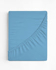 Back To School Bundle - Blue Floral Double Bedding (Duvet Cover Set, Throw, Fitted Sheet, Pillowcases)