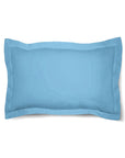 One Pair Cotton Blue Oxford Pillowcase - Pillow Cover