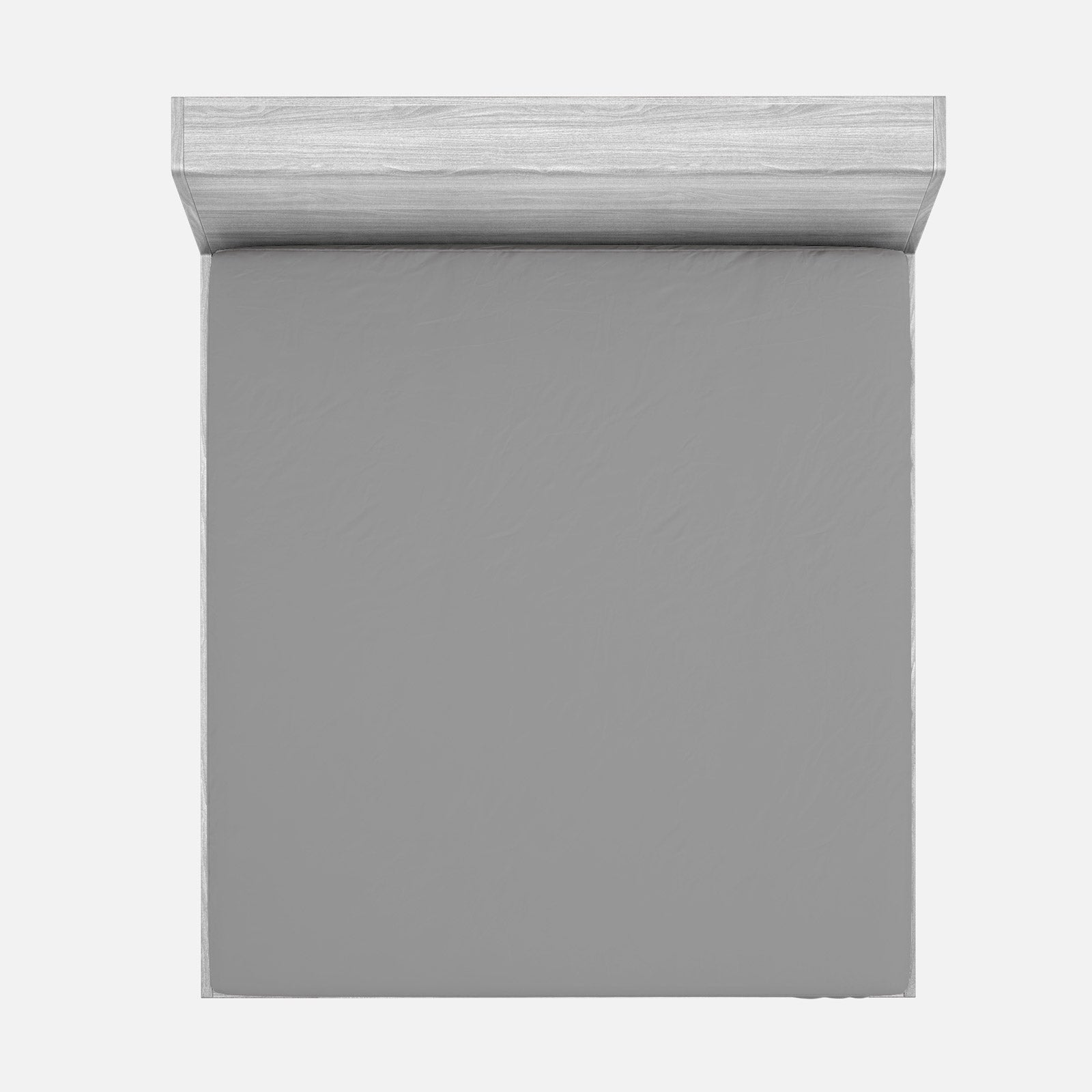 Drap-housse 100 % coton uni à poche profonde