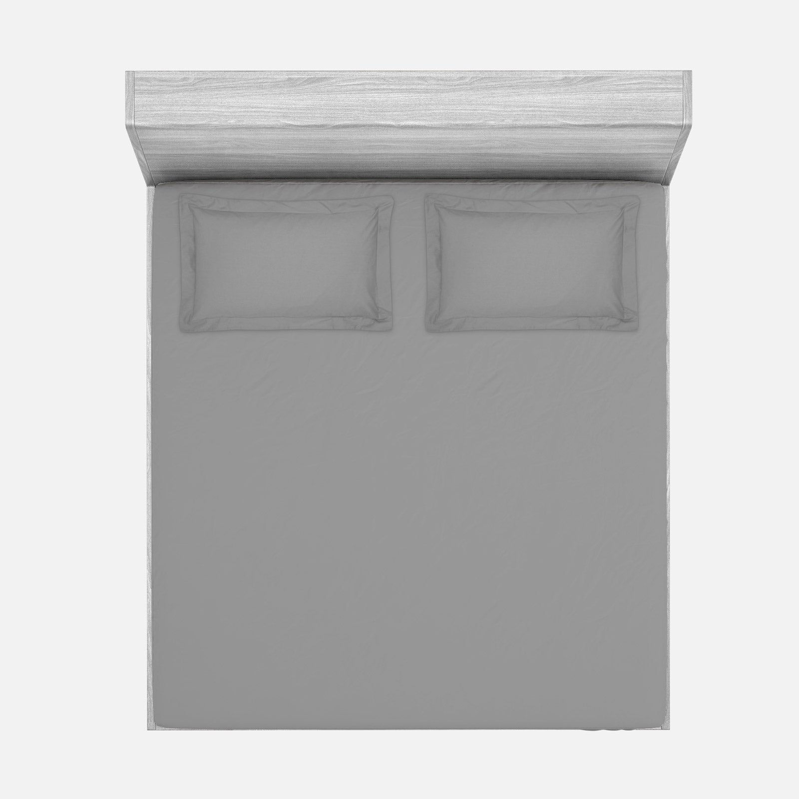 Drap-housse 100 % coton uni à poche profonde