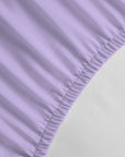 100% Cotton Extra Deep Pocket Lavender Fitted Sheet