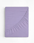 100% Cotton Extra Deep Pocket Lavender Fitted Sheet