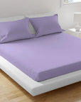 100% Cotton Extra Deep Pocket Lavender Fitted Sheet