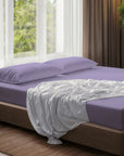100% Cotton Extra Deep Pocket Lavender Fitted Sheet