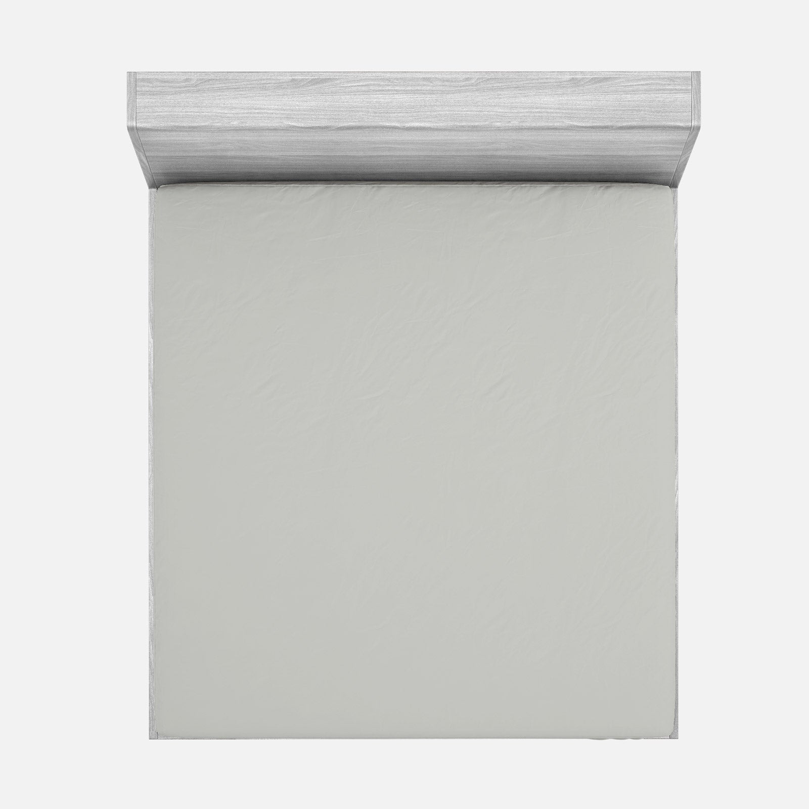 100% Cotton Extra Deep Pocket Light Grey Fitted Sheet
