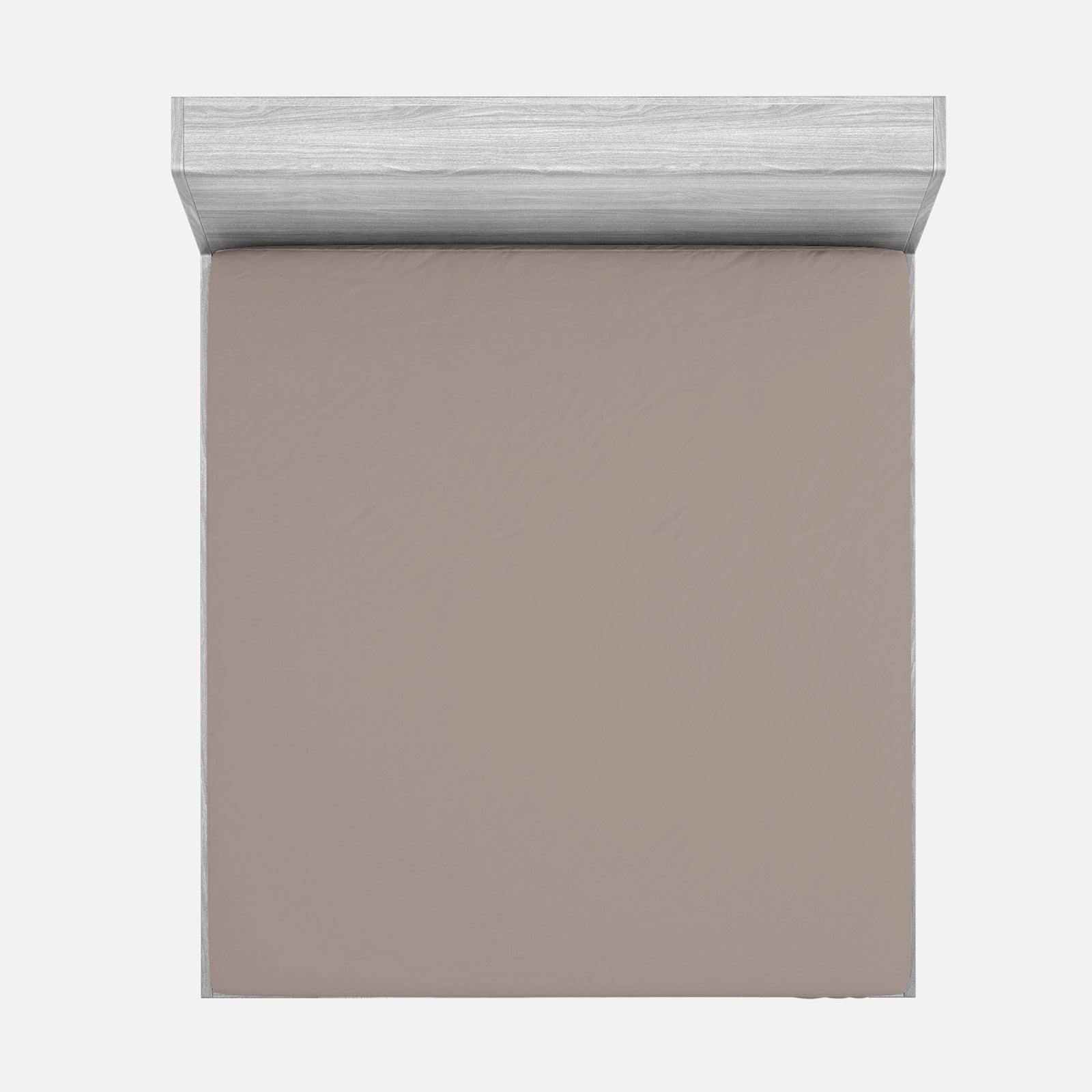 Drap-housse 100 % coton uni à poche profonde
