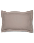 One Pair Cotton Mink Brown Oxford Pillowcase - Pillow Cover