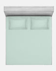 One Pair Cotton Mint Green Oxford Pillowcase - Pillow Cover