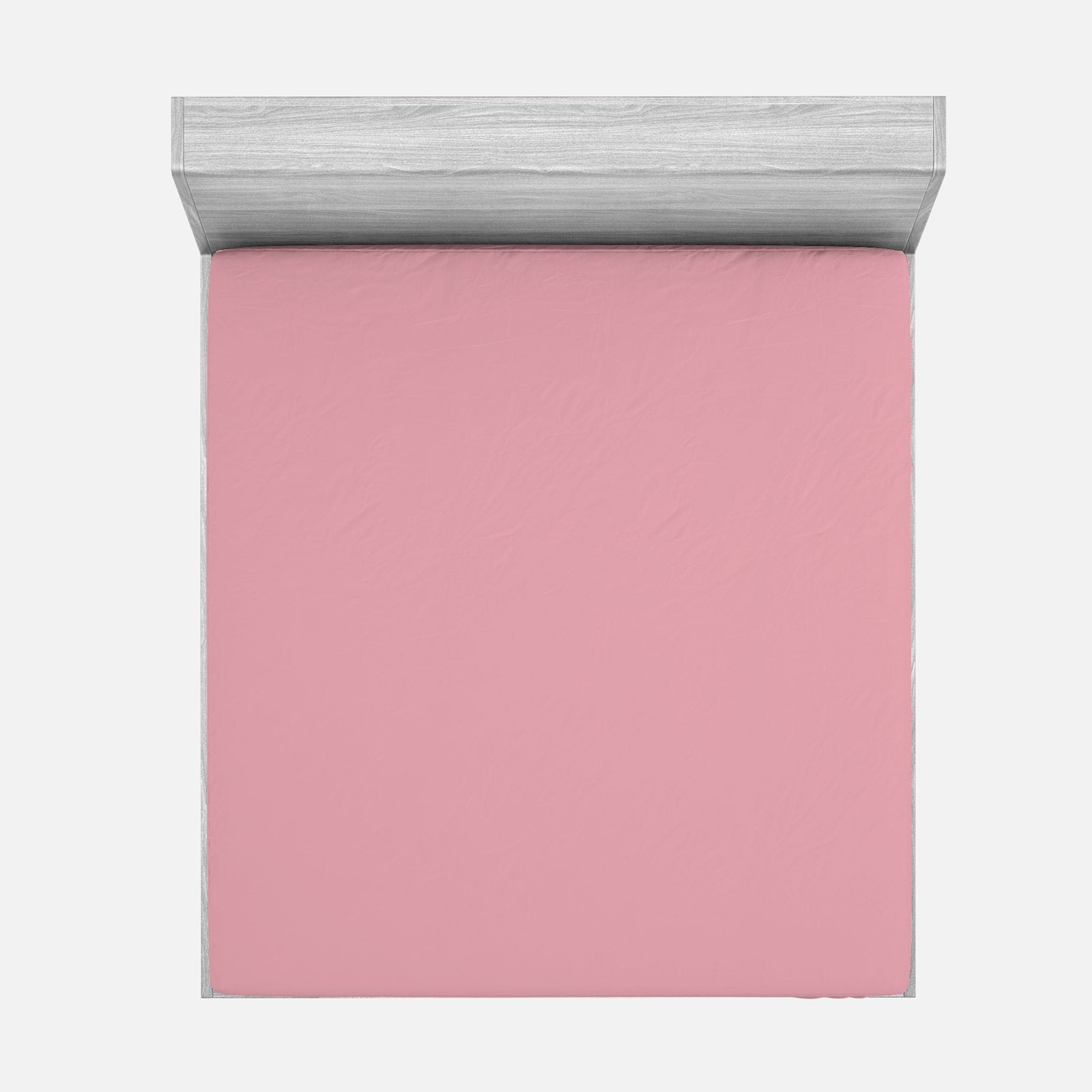 100% Cotton Extra Deep Pocket Pink Fitted Sheet