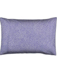 One Pair Purple Polka Dot 100% Cotton Percale 200TC Standard Pillowcase