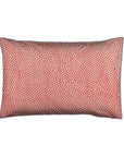 One Pair Pink Coral Polka Dot 100% Cotton Percale 200TC Standard Pillowcase