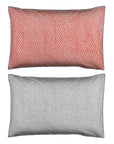 One Pair Pink Coral Polka Dot 100% Cotton Percale 200TC Standard Pillowcase