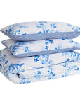 striped sevilla blue pillowcase extra pair