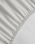 Spannbettlaken aus 100 % Baumwolle, einfarbig, mit tiefen Taschen