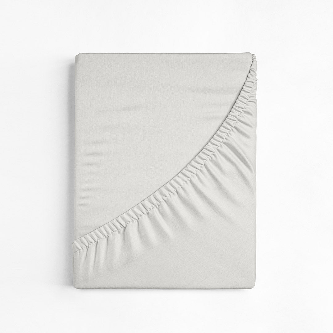 100% Cotton Extra Deep Pocket White Fitted Sheet