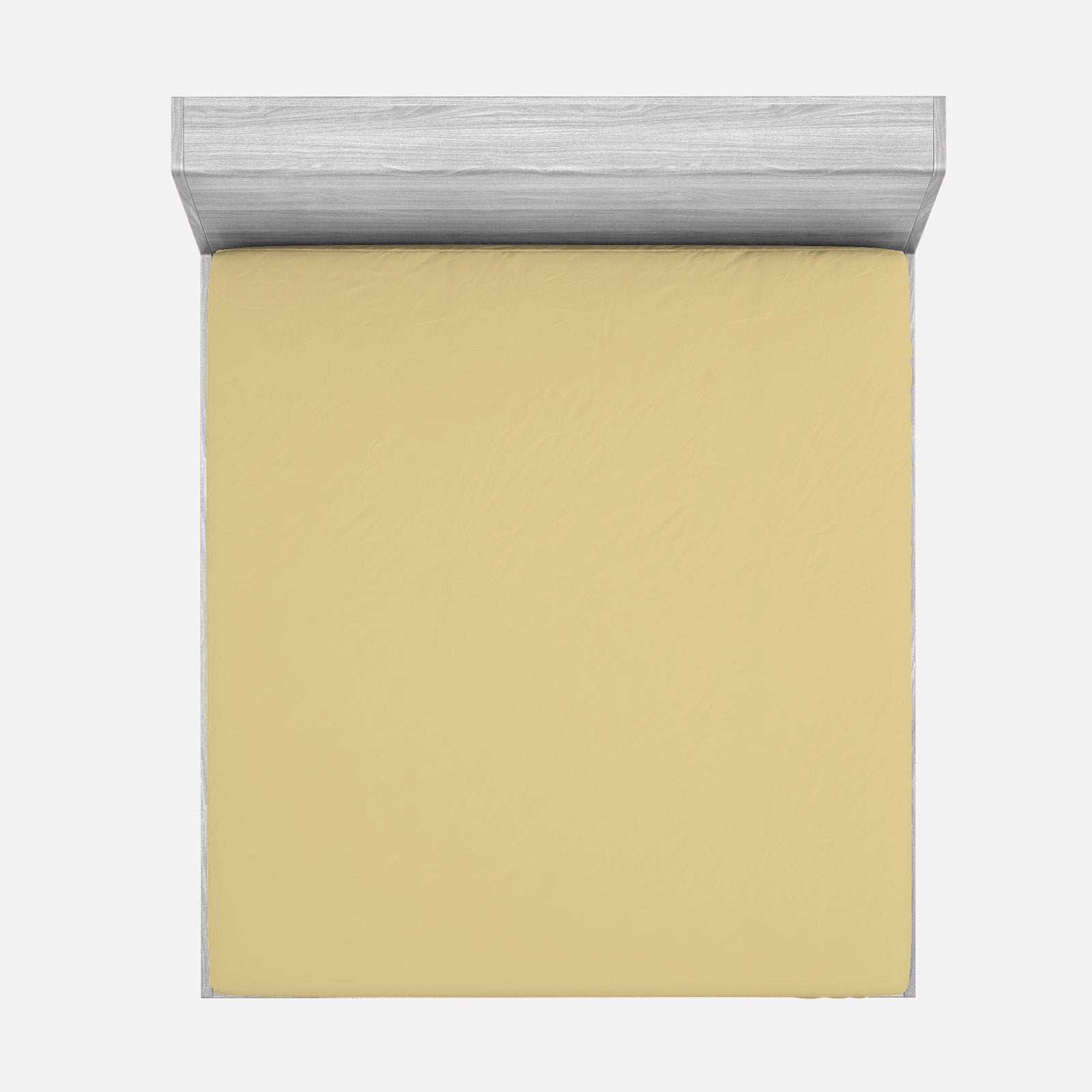 Drap-housse 100 % coton uni à poche profonde