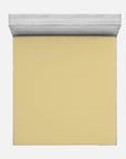 100% Cotton Extra Deep Pocket Yellow Fitted Sheet