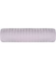 One Piece Grey Striped 100% Cotton Sateen Flat Sheet