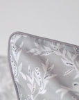Pure Percale Bedding Grey & White Ditsy Floral Duvet Cover Set