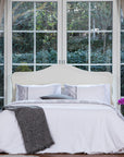 agora white damask duvet cover bedding set