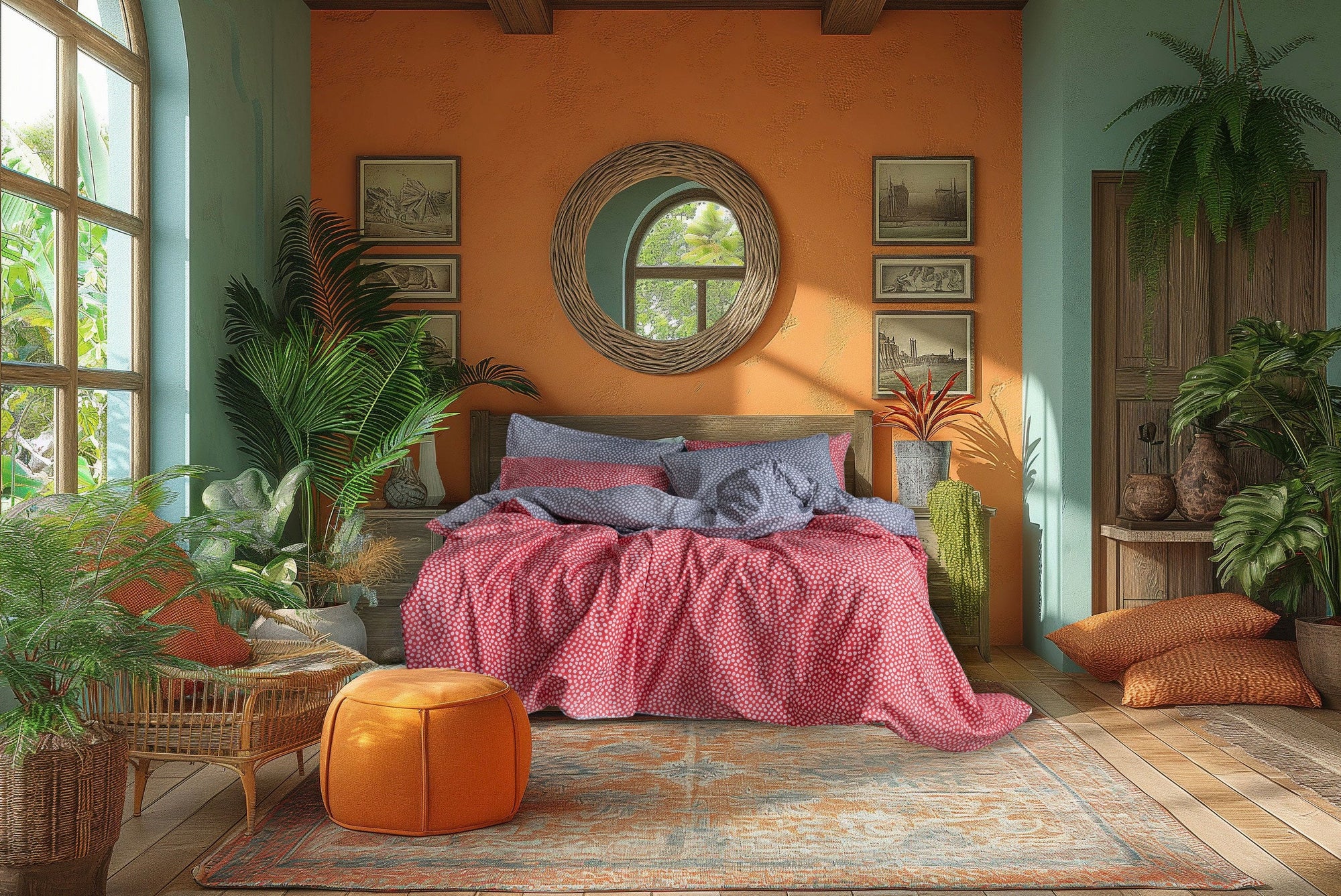 2025 Colour Trends for UK Bedrooms Solar Orange to True Joy Yellow