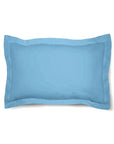 One Pair Cotton Blue Oxford Pillowcase - Pillow Cover