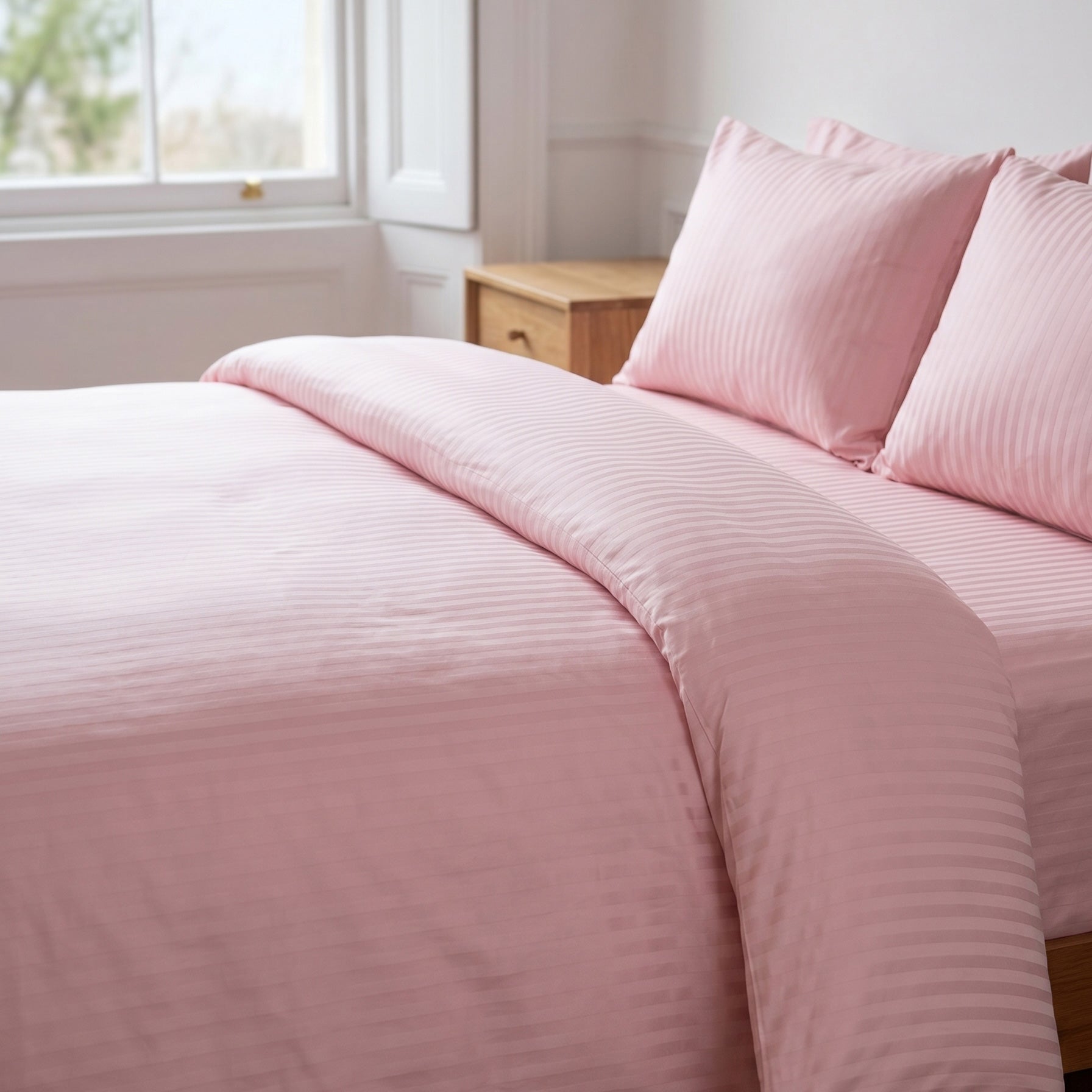 blush sateen duvet cover bedding set bundle 04