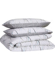 geo mystery grey diamond duvet cover set