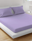 One Pair Cotton Lavender Oxford Pillowcase - Pillow Cover