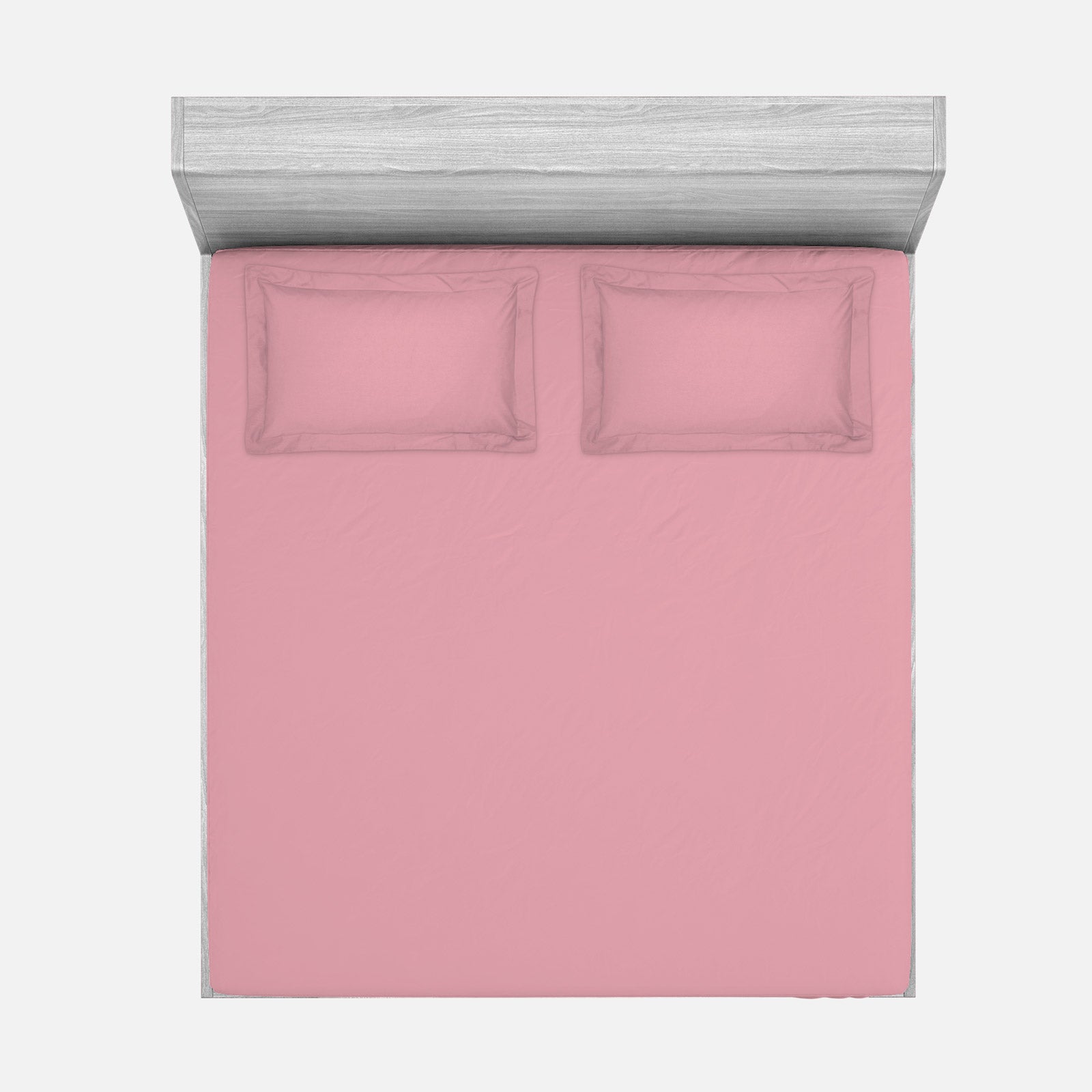 100% Cotton Extra Deep Pocket Pink Fitted Sheet