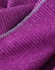 Recycled Pink Fuchsia Super Soft & Warm Sofa Throw Blanket Bedspread