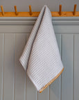5Pcs 100% Cotton Waffle Dish & Hand Towel Washcloth Set