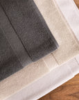 100 % Baumwolle, 1200 g/m², Jacquard-Badematte und Teppich