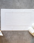 100% Cotton 1200GSM Jacquard Bath Mat & Rug