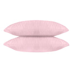 Blush Striped 100% Cotton Sateen Standard Pillowcase