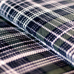 Flannel Green Plaid Brushed Cotton Duvet Cover Bedding Set
